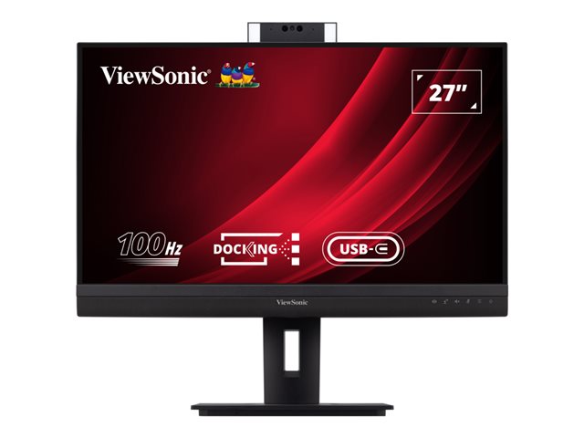 LED MONITOR VG2757V-2K 27IN 2K 350 NITS RESP 5MS INCL 2X5W SPEAKERS 5MP WEBCAM + MIC DAISYCHAIN (DOCKING MONITOR) WINDOWS HELLO / ZOOM CERT.
