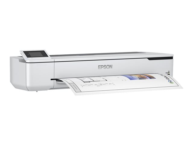 Epson SureColor SC-T5100N - 36\" large-format printer - colour - ink-jet - Roll (91.4 cm) - 2400 x 1200 dpi - Gigabit LAN, Wi-Fi(n), USB 3.0 - cutter