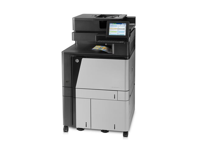 HP LaserJet Enterprise Flow MFP M880z+ - Multifunction printer - colour - laser - A3 (297 x 420 mm), Ledger (279 x 432 mm) (original) - A3 (media) - up to 46 ppm (printing) - 4100 sheets - 33.6 Kbps - USB 2.0, Gigabit LAN, USB host, USB host (interna
