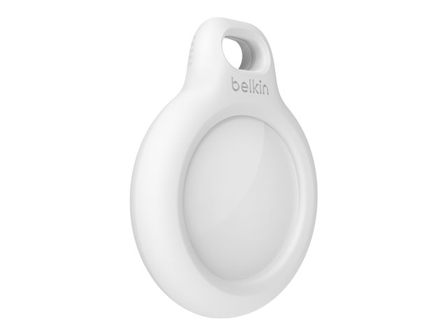 Belkin Secure Holder with Keyring for AirTag - White