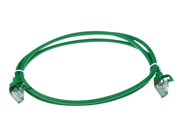 CAT6A U/FTP SLIMLINE GN 3.00M. 1 stk