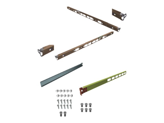 NVIDIA Telescopic - Rack rail kit - for Mellanox SN3800, Spectrum MSN3700, Spectrum-2 MSN3700C