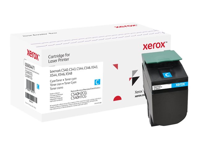 Everyday - High Yield - cyan - compatible - toner cartridge (alternative for: Lexmark C540H1CG, Lexmark C540H2CG) - for Lexmark C540, C543, C544, C546, X543, X544, X546, X548