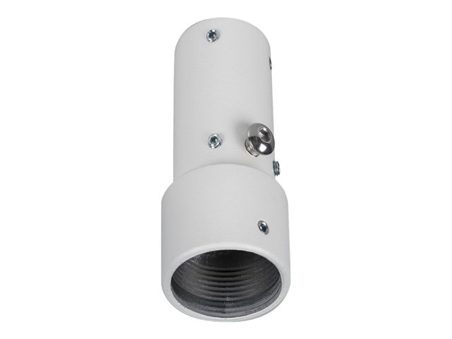 B-TECH System V BT5951 - Mounting component (1.5\" NPT threaded pipe adapter) - for flat panel / CCTV camera - steel - white