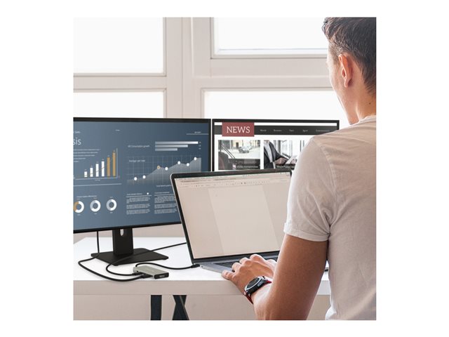 USB4 Dual 4K Multi-Port Hub