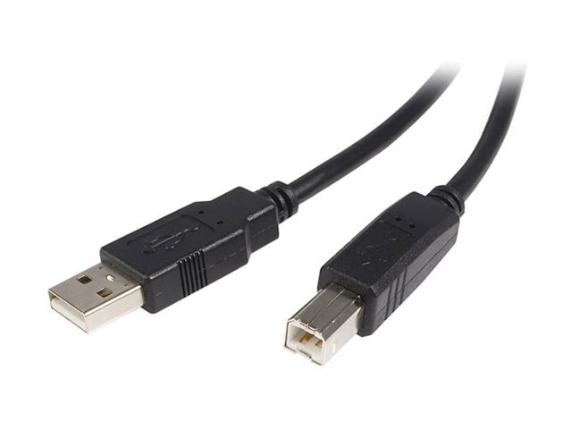 StarTech.com 5m USB 2.0 A to B Cable M/M - USB cable - USB (M) to USB Type B (M) - USB 2.0 - 5 m - black
