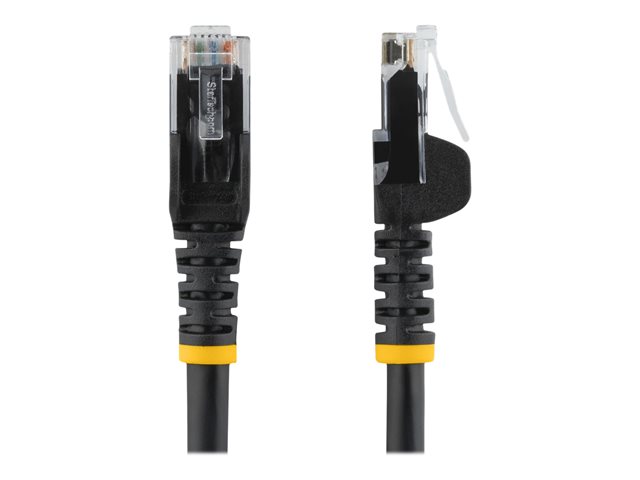 StarTech.com 10m Black Cat5e / Cat 5 Snagless Ethernet Patch Cable 10 m - Patch cable - RJ-45 (M) to RJ-45 (M) - 10 m - UTP - CAT 5e - snagless - black
