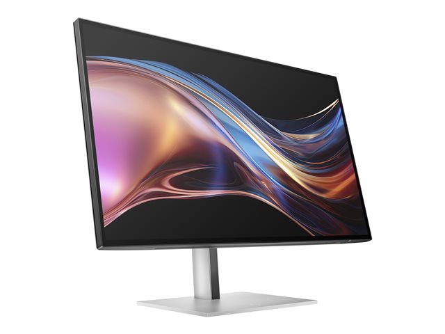 HP 727pu - Series 7 Pro - LED monitor - 27\" - 2560 x 1440 QHD @ 120 Hz - IPS Black - 400 cd/m² - 2000:1 - DisplayHDR 400 - 5 ms - Thunderbolt 4, HDMI, DisplayPort - black, silver