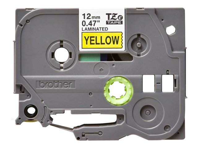 Brother TZe-631 - Self-adhesive - black on yellow - Roll (1.2 cm x 8 m) 1 cassette(s) laminated tape - for Brother PT-H110, P-Touch PT-E310, H200, P-Touch Cube PT-P300, P-Touch Cube Plus PT-P710