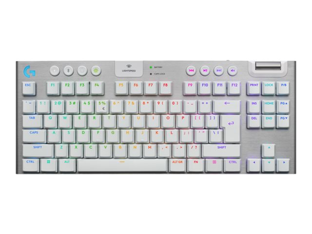 G915 X LIGHTSPEED TKL WRLS G KB-WHITE-PA