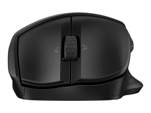 HP 685 Comfort - Mouse - dual mode - 7 buttons - wireless - Bluetooth - USB wireless receiver - black - Smart Buy