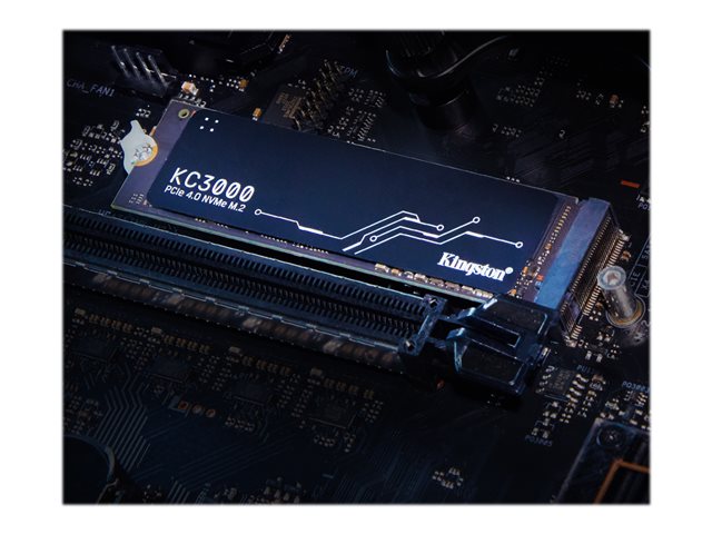 Kingston KC3000 - SSD - 4096 GB - internal - M.2 2280 - PCIe 4.0 (NVMe) - for Intel Next Unit of Computing 12 Pro Kit - NUC12WSKi5