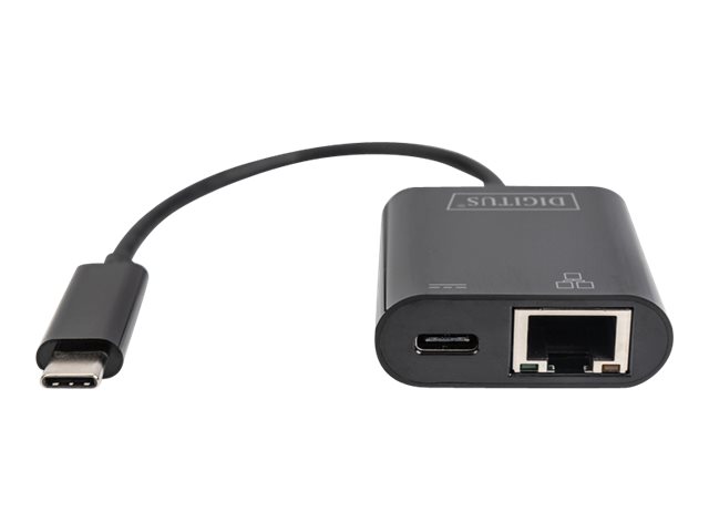 USB-Type-C Gigabit Ethernet Adapter + PD