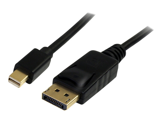 StarTech.com 3m Mini DisplayPort to DisplayPort 1.2 Cable DisplayPort 4k - DisplayPort cable - DisplayPort (M) to Mini DisplayPort (M) - 3 m - black