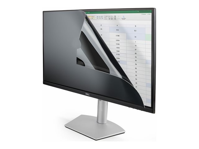 StarTech.com Monitor Privacy Screen for 23.8 inch PC Display, Computer Screen Security Filter, Blue Light Reducing Screen Protector Film, 16:9 Widescreen, Matte/Glossy, +/-30 Degree Viewing - Blue Light Filter - Display privacy filter - 2-way - removable - plug-in/adhesive - 23.8\" wide