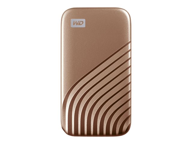 WD MY PASSPORT SSD 500GB GOLD COLOR