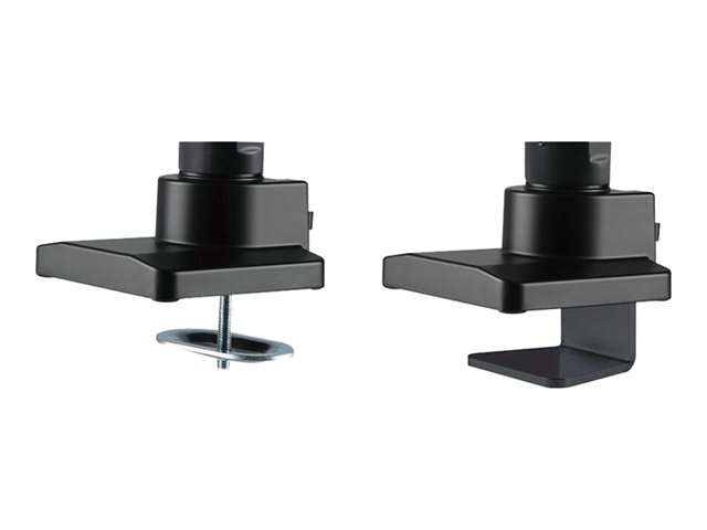 Neomounts NM-D775PLUS - Mounting kit - full-motion - for LCD display - aluminium - black - screen size: 10\"-49\" - clamp mountable, grommet, desk-mountable