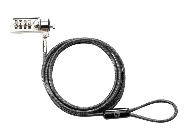 HP Combination Lock - Security cable lock - 1.83 m