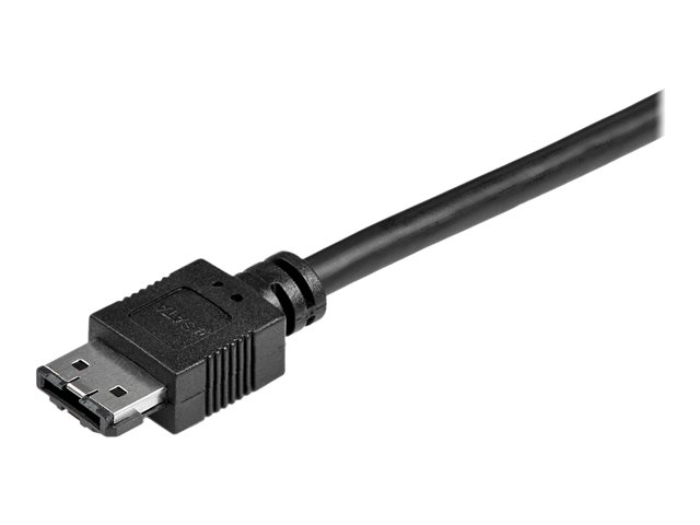StarTech.com USB C to eSATA Cable - 3 ft / 1m - 5Gbp - For HDD / SSD / ODD - External Hard Drive Adapter - USB 3.0 to eSATA Converter (USB3C2ESAT3) - Storage controller - SATA 6Gb/s - USB 3.0 - black