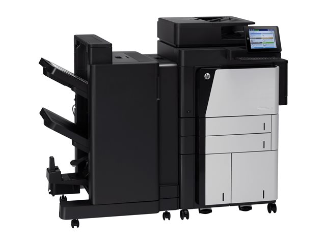 HP LaserJet Enterprise Flow MFP M830z - Multifunction printer - B/W - laser - A3/Ledger (297 x 432 mm) (original) - A3 (media) - up to 56 ppm (copying) - up to 56 ppm (printing) - 1100 sheets - 33.6 Kbps - USB 2.0, Gigabit LAN, USB host
