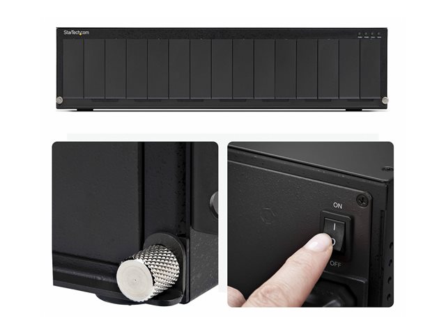 15-Slot Media Converter Chassis TAA