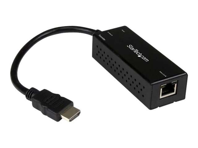 StarTech.com HDBaseT Extender Kit with Compact Transmitter - HDMI over CAT5 - HDMI over HDBaseT - Up to 4K (ST121HDBTDK) - Video/audio extender - transmitter - over CAT 5 - 19 pin HDMI Type A / RJ-45 - up to 70 m - for P/N: SVA12M2NEUA, SVA12M5NA