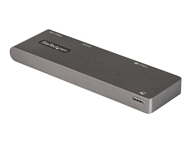 StarTech.com USB C Multiport Adapter for MacBook Pro/Air, USB Type-C to 4K HDMI, 100W Power Delivery Pass-through Charging, SD/MicroSD Slot, 2-Port USB 3.0 Hub, Portable USB-C Mini Dock - Works w/ Thunderbolt 3 - Docking station - USB-C / Thunderbolt
