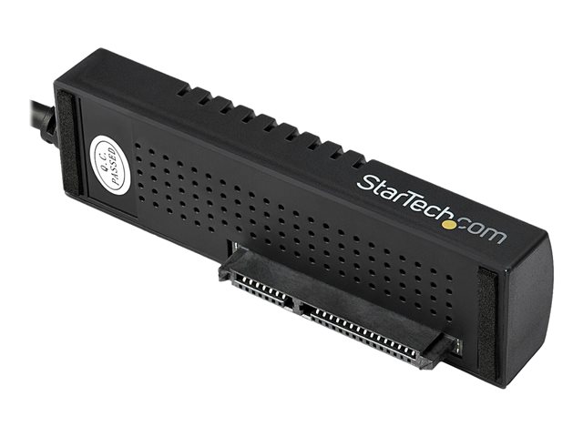 StarTech.com USB C to SATA Adapter Cable - for 2.5 / 3.5\" SATA Drives - 10Gbps - USB 3.1 - SATA to USB Adapter - External Hard Drive Cable (USB31C2SAT3) - Storage controller - 2.5\", 3.5\" - SATA 6Gb/s - USB 3.1 (Gen 2) - black - for P/N: SVA12M2NEUA, SVA12M5NA