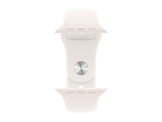 Apple Watch Series 11 GPS 46mm Rose Gold Aluminium Case with Light Blush Sport Band - M/L