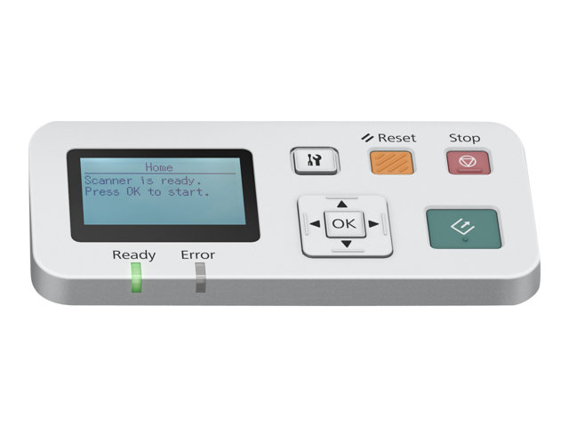 Epson WorkForce DS-7500N - Document scanner - CCD - Duplex - A4 - 1200 dpi x 1200 dpi - up to 40 ppm (mono) / up to 40 ppm (colour) - ADF (100 sheets) - up to 4000 scans per day - USB 2.0, LAN