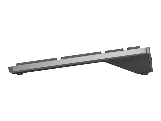 Dell Multi-Device KM7120W - Keyboard and mouse set - wireless - 2.4 GHz, Bluetooth 5.0 - UK - titan grey
