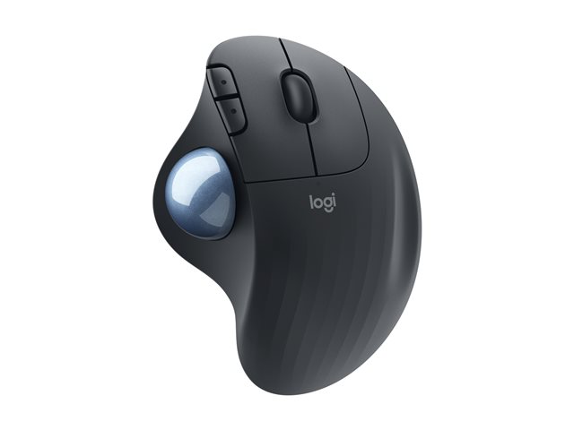 Logitech Ergo Series ERGO M575 - Trackball - optical - 5 buttons - wireless - Bluetooth 5.0 LE, 2.4 GHz - USB wireless receiver - graphite
