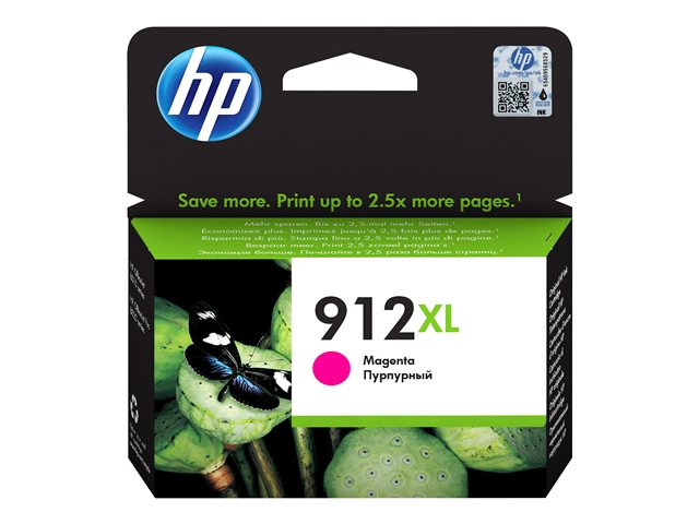 HP 912XL - 10.4 ml - High Yield - magenta - original - ink cartridge - for Officejet 80XX, Officejet Pro 80XX