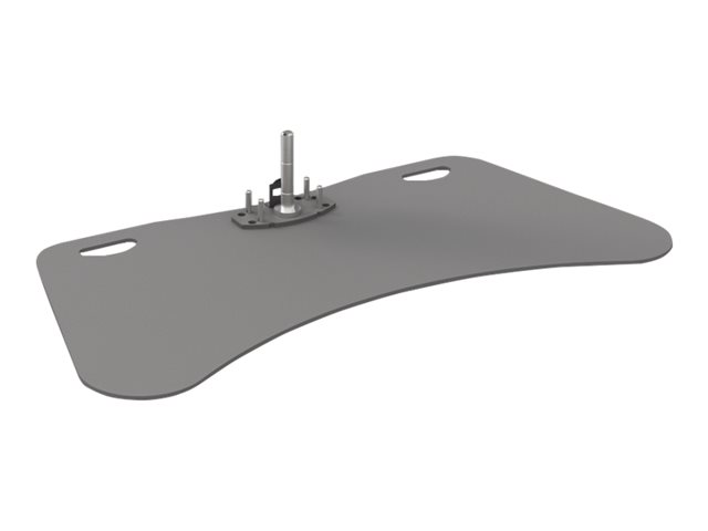 SmartMetals - Mounting component (base plate) - for LCD display - with pin - dark grey - screen size: up to 95\"
