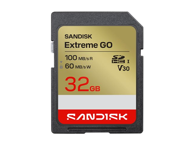 Extreme SD UHS-I 32GB 100MB/s/60MB/s