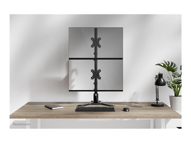 Neomounts NERO Dual monitor stand 10-32i