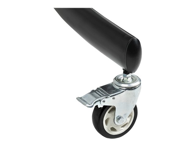 Dual TV Cart / Mount, Rolling TV Cart