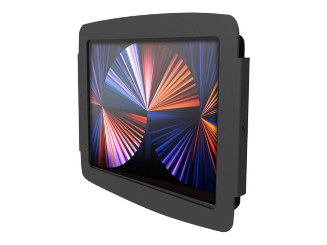 Compulocks iPad Pro 12.9\" (3-6th Gen) Space Enclosure Wall Mount - Enclosure - for tablet - lockable - aluminium - black - screen size: 12.9\" - mounting interface: 100 x 100 mm - wall-mountable - for Apple 12.9-inch iPad Pro (3rd generation, 4th generation, 5th generation, 6th generation)