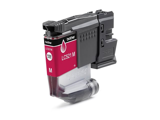 Brother LC521M - Magenta - original - pillow pack - ink cartridge - for Brother DCP-J1260W, DCP-J1310DW