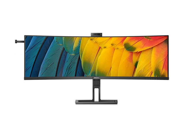 Philips 45B1U6900CH - 6000 Series - LED monitor - curved - 45\" (44.5\" viewable) - 5120 x 1440 Dual Quad HD @ 75 Hz - VA - 450 cd/m² - 3000:1 - DisplayHDR 400 - 4 ms - 2xHDMI, DisplayPort, 2xUSB-C - speakers - black