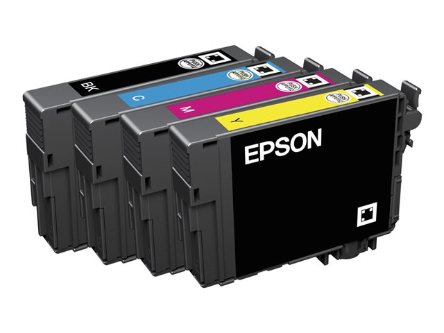 Epson 18 Multipack - 4-pack - 15.1 ml - black, yellow, cyan, magenta - original - ink cartridge - for Expression Home XP-212, 215, 225, 312, 315, 322, 325, 412, 415, 422, 425