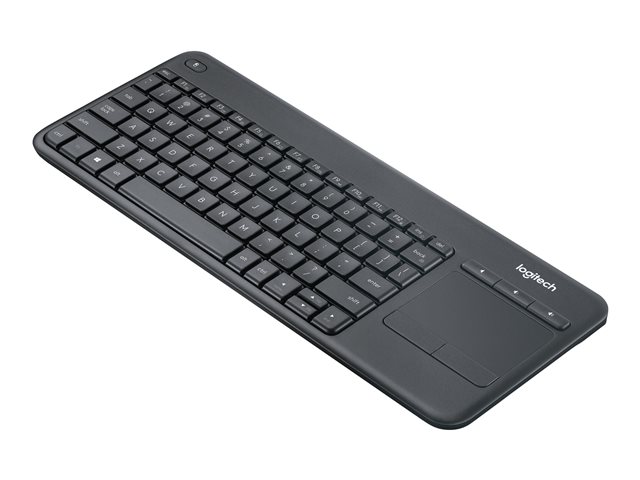 Logitech® Wireless Touch Keyboard K400 Plus - DARK - FRA