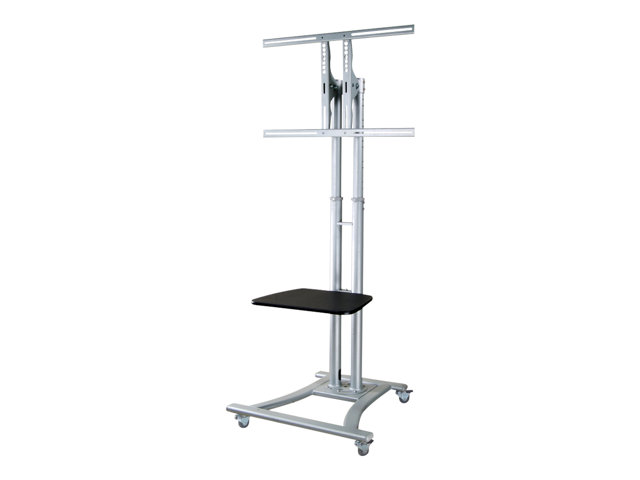 Neomounts PLASMA-M1800E - Cart - for flat panel / AV equipment - silver - screen size: 27\"-70\"
