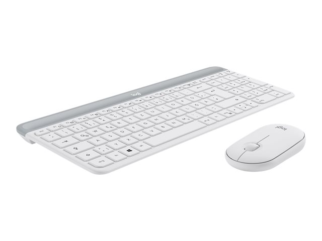 Slim WRLS Keyboard-Mouse Combo MK470 - OFFWHITE - DEU - CENTRAL