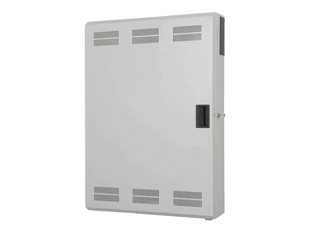 WALL MOUNTING CABINET SLIM 900X600X200 MM 3U HORIZONTAL AND 3U VERTICAL GREY (RAL 7035)
