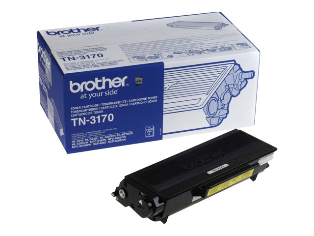 Brother TN3170 - Black - original - toner cartridge - for Brother DCP-8060, 8065, HL-5240, 5250, 5270, 5280, MFC-8460, 8860, 8870