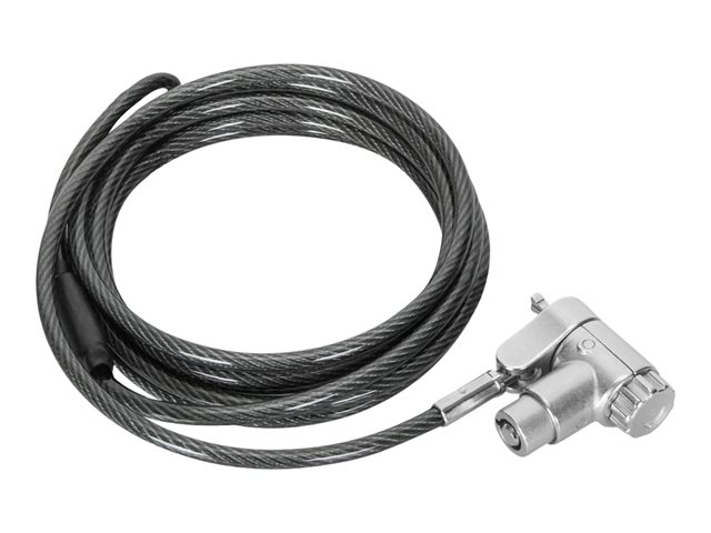 Targus DEFCON Ultimate - Security cable lock - universal keyed, with adaptable lock head - silver - 2 m (pack of 25)