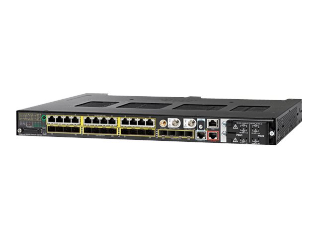 Cisco Industrial Ethernet 5000 Series - Switch - Managed - 16 x Gigabit SFP + 12 x 10/100/1000 (PoE+) - rack-mountable - PoE+ - refurbished - TAA Compliant