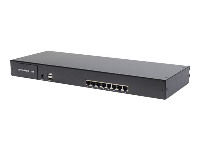 19IN LCD KVM Console 8-Port Cat 5