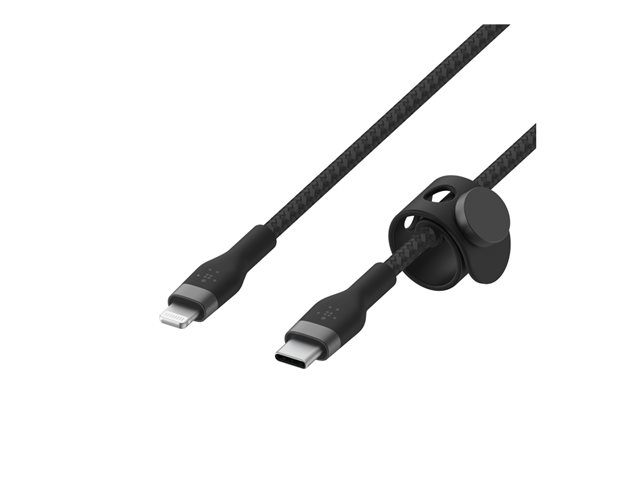Belkin BoostCharge - Lightning cable - 24 pin USB-C male to Lightning male - 3 m 